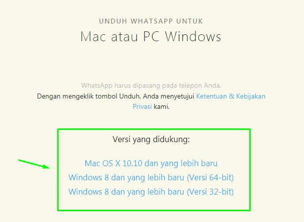 Download aplikasi WhatsApp untuk PC Windows dan Mac