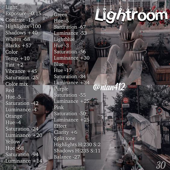 Rumus Adobe Lightroom Grey Tone