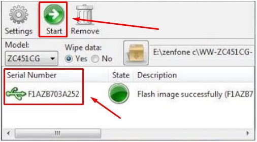 Cara Flash Asus Zenfone C Z007 Dengan PC via Asus Flash Tool