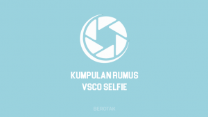 Kumpulan Rumus VSCO Selfie