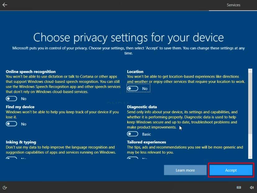 Atur Privacy Setting Untuk No