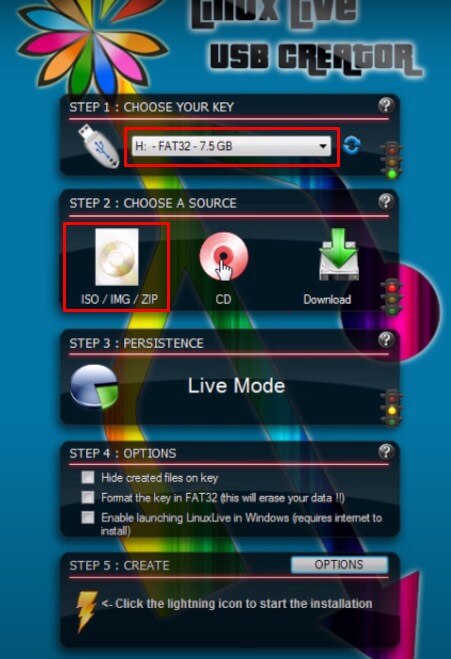 Klik ISO IMG ZIP