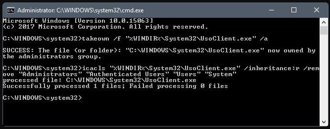 Mematikan Update Windows Melalui CMD