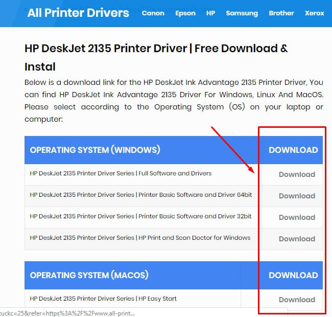 √ 4 Cara Menginstal Printer Hp Deskjet 2135 Terlengkap