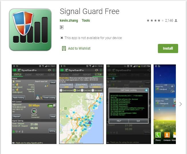 Aplikasi Signal Guard 