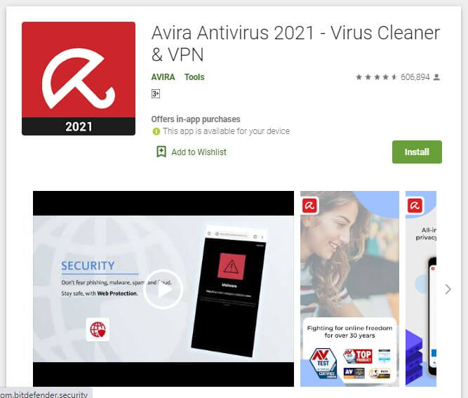 antivirus HP untuk membersihkan virus di HP Samsung J7 biar gak lemot