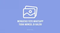 Foto WhatsApp Tidak Muncul di Galeri HP