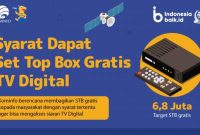 jadi begitulah informasi mengenai cara mendapatkan Set Top Box tv digital kominfo yang perlu Anda ketahui