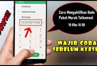 kode paket murah Telkomsel 10 ribu