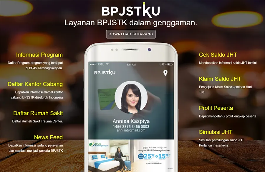 Cara Membuat Akun di Aplikasi BPJSTKU