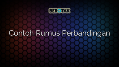 Contoh Rumus Perbandingan