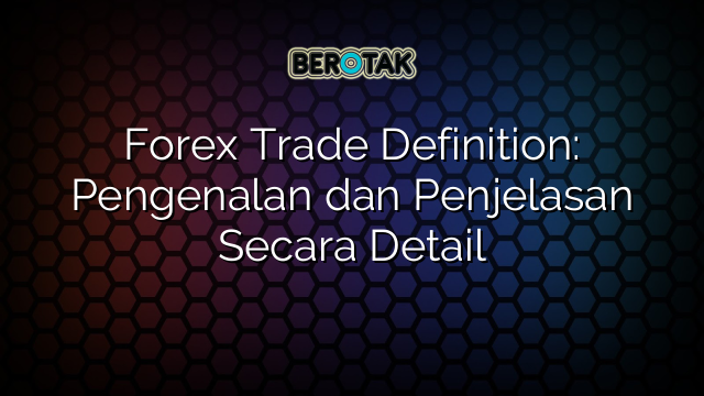 Trade definition