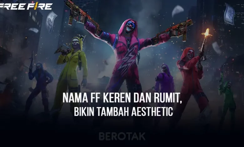 Nama FF Keren dan Rumit