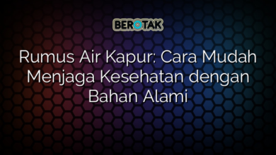 Rumus Air Kapur: Cara Mudah Menjaga Kesehatan dengan Bahan Alami