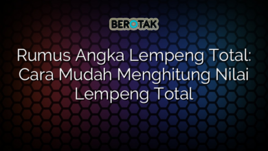 Rumus Angka Lempeng Total: Cara Mudah Menghitung Nilai Lempeng Total