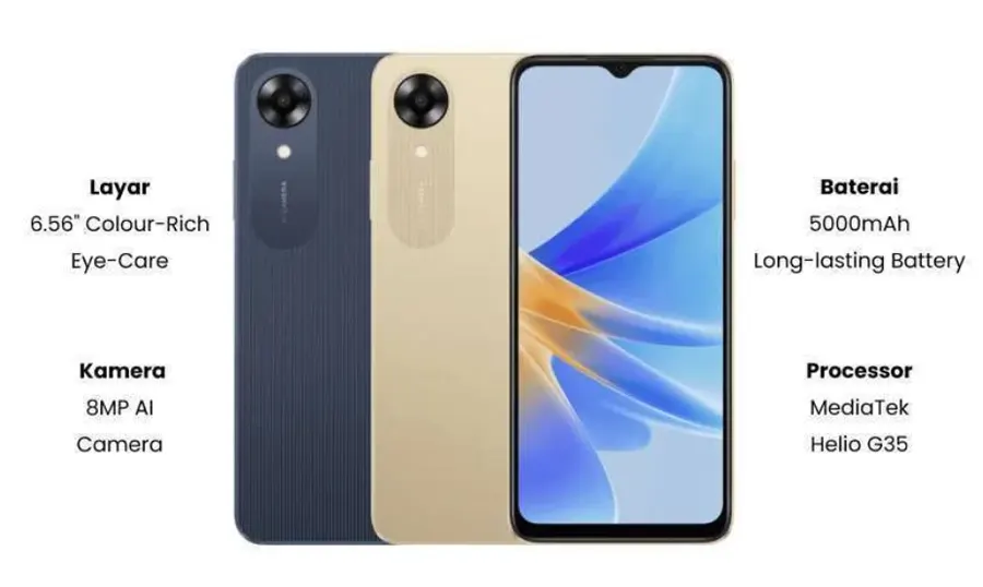 harga hp oppo A17K