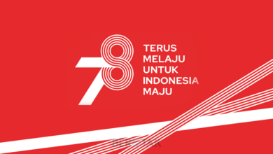 logo dan tema 17 agustus 2023