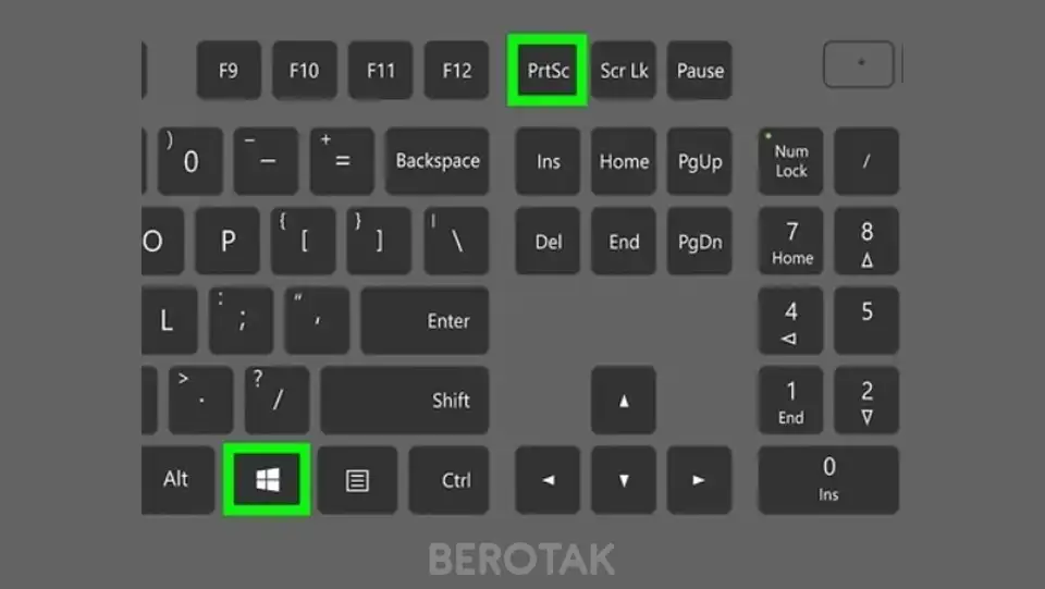 tombol kombinasi prtsc windows