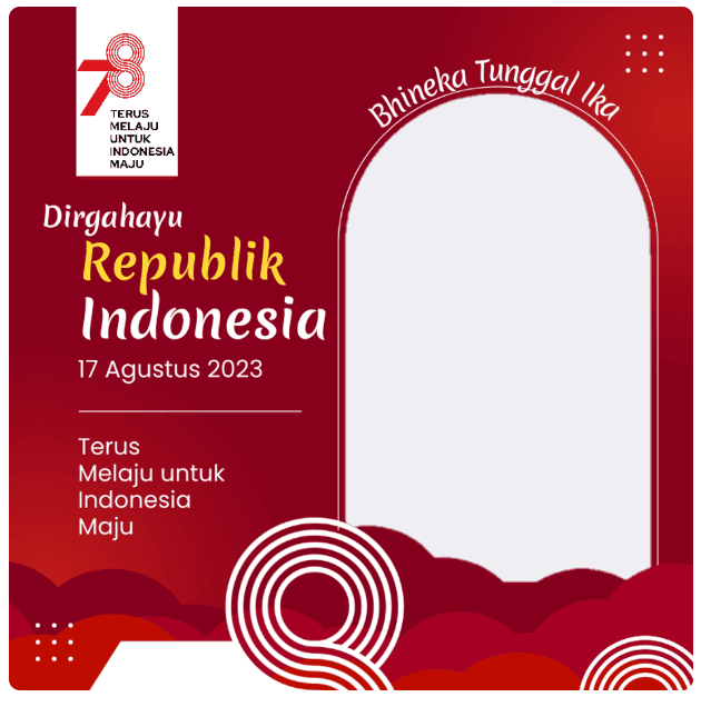 twibbon hut ri ke 78